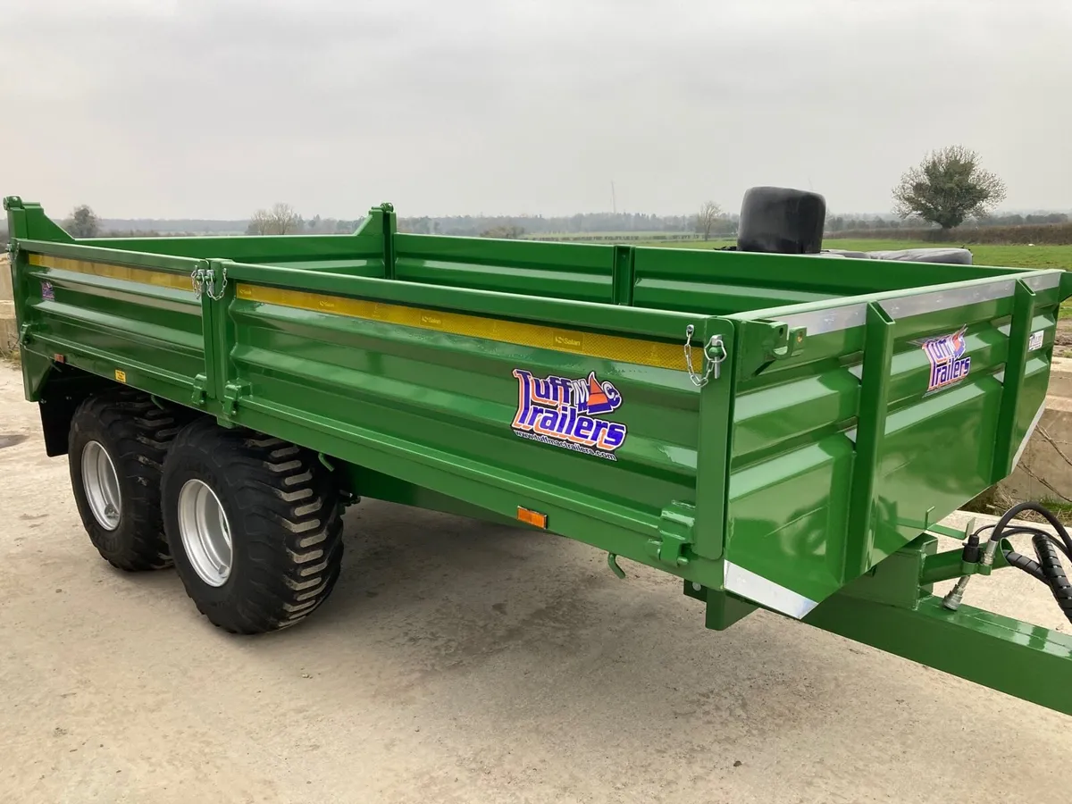 Tuffmac 13/7’6 tractor tipper trailer - Image 1