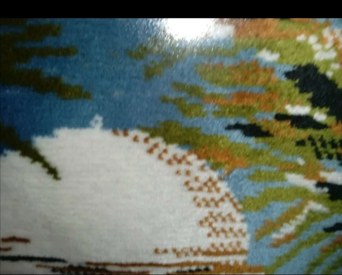 Beautiful large tapestry in top quality frame - Image 2