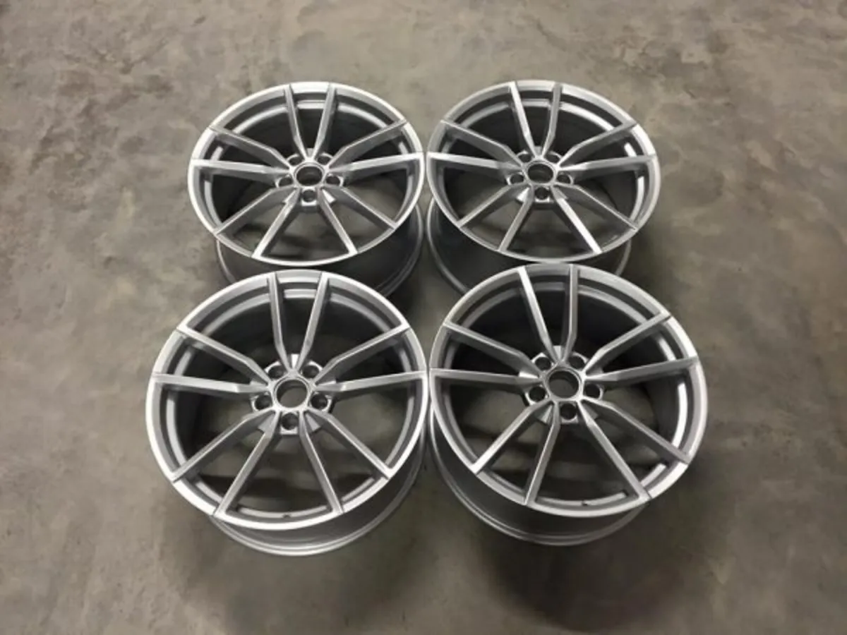 18 19" Inch VW Golf R Pretoria Style Alloys 5x112 - Image 1