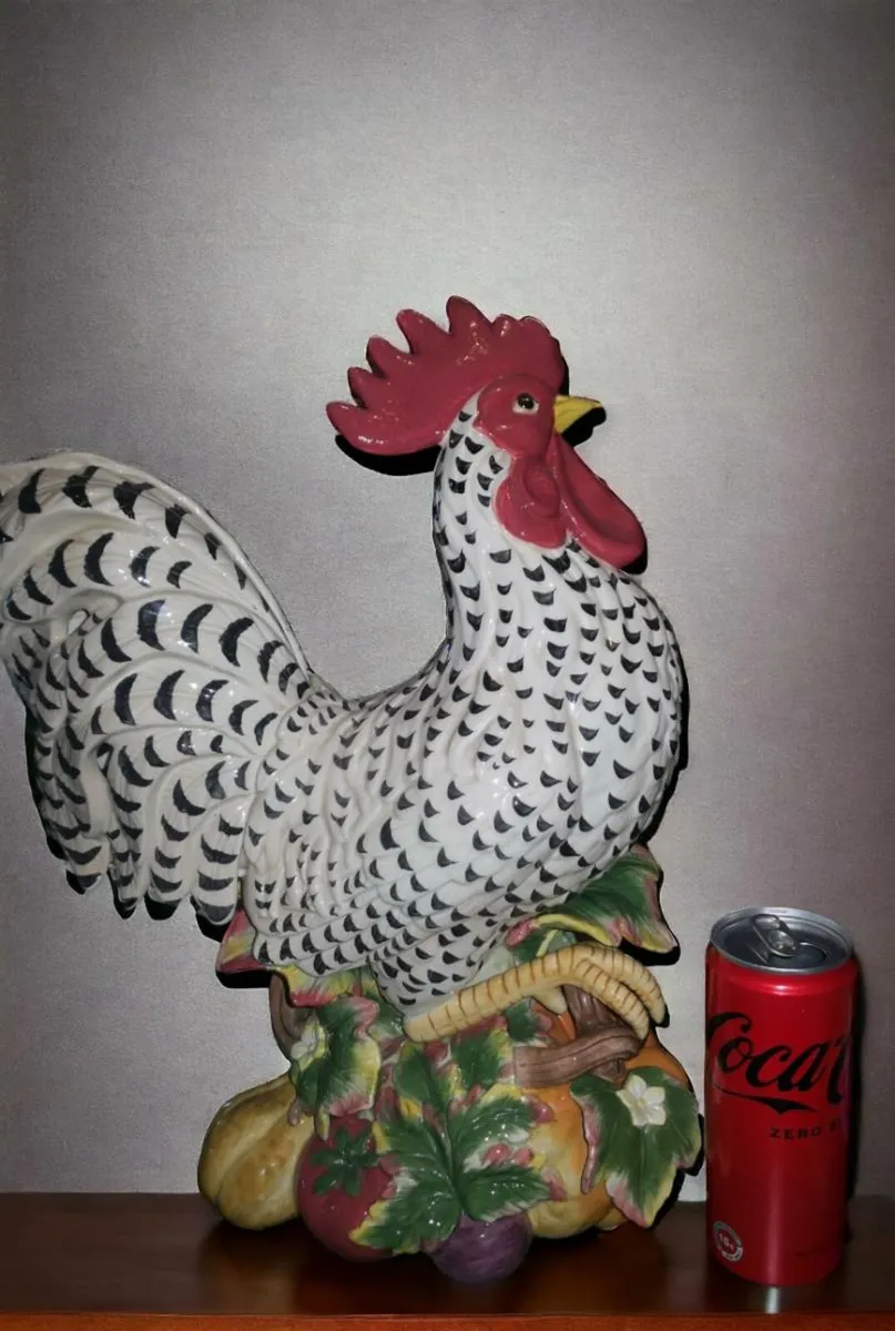 Large, stunning rooster statue - Image 2