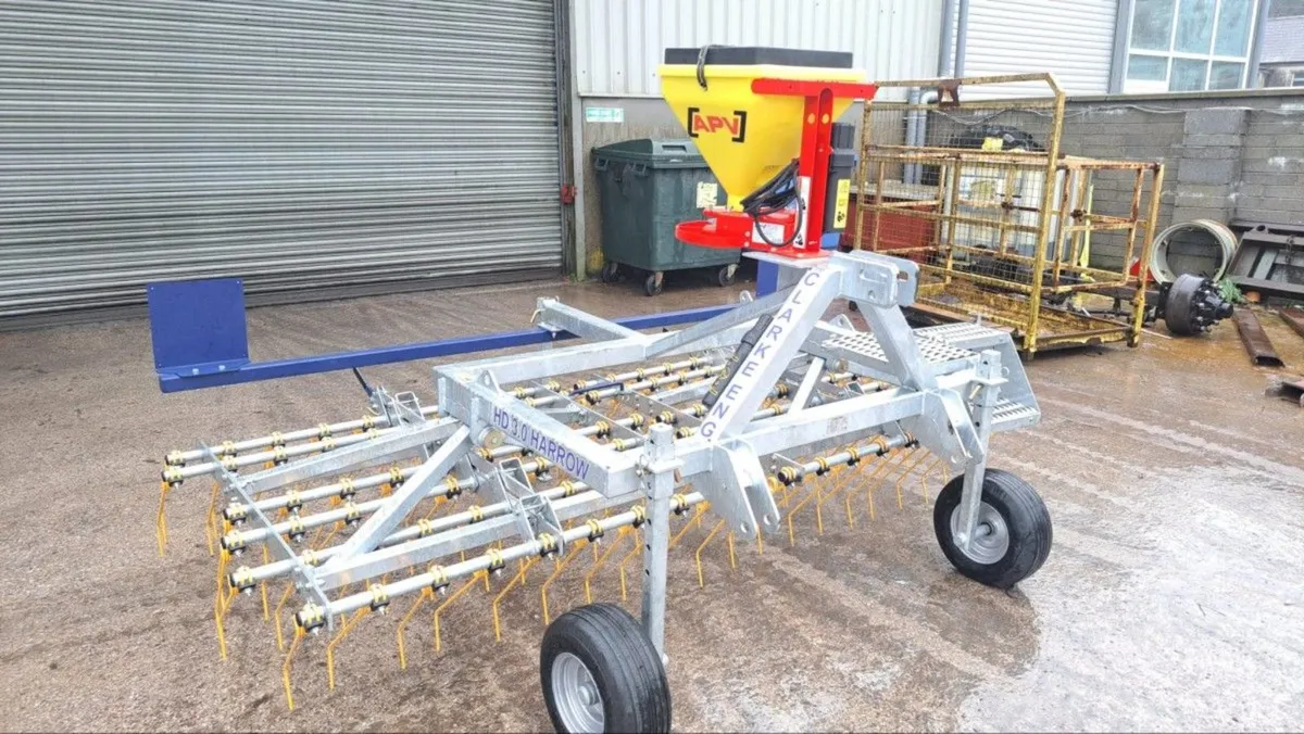 Clarke 3 Metre tine Harrows - Image 1