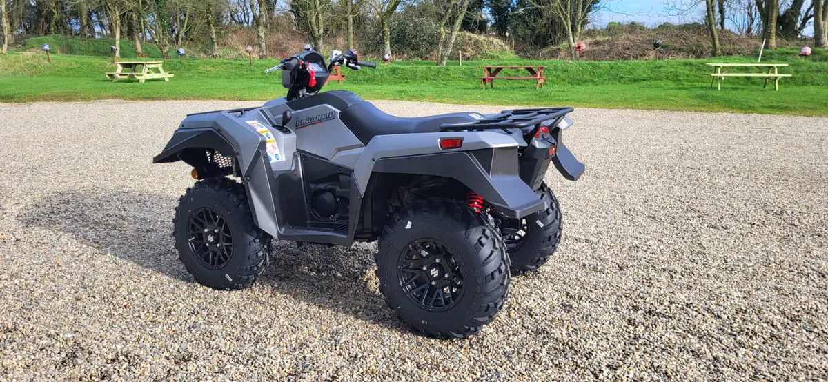 NEW 2024 SUZUKI KING QUAD 500 SPECIAL EDITION - Image 4