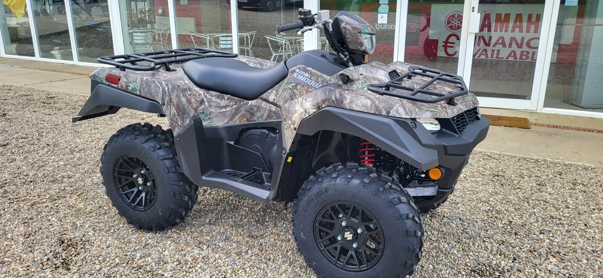 NEW 2025 SUZUKI KING QUAD 500 CAMO EDITION - Image 1