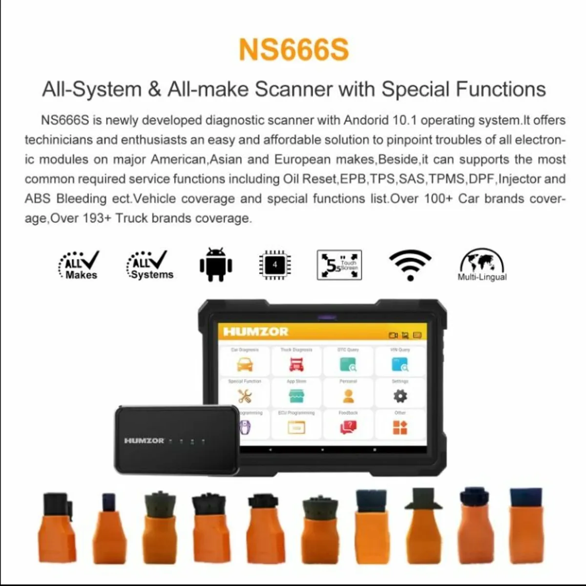 Humzor NS666S Universal Scanner - Image 4