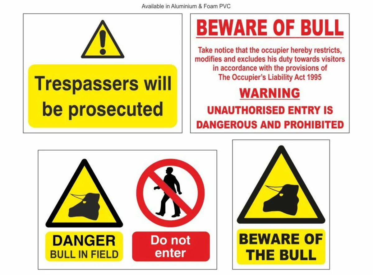 Farm Safety Signs (Bord Bia Requirements) - Image 3