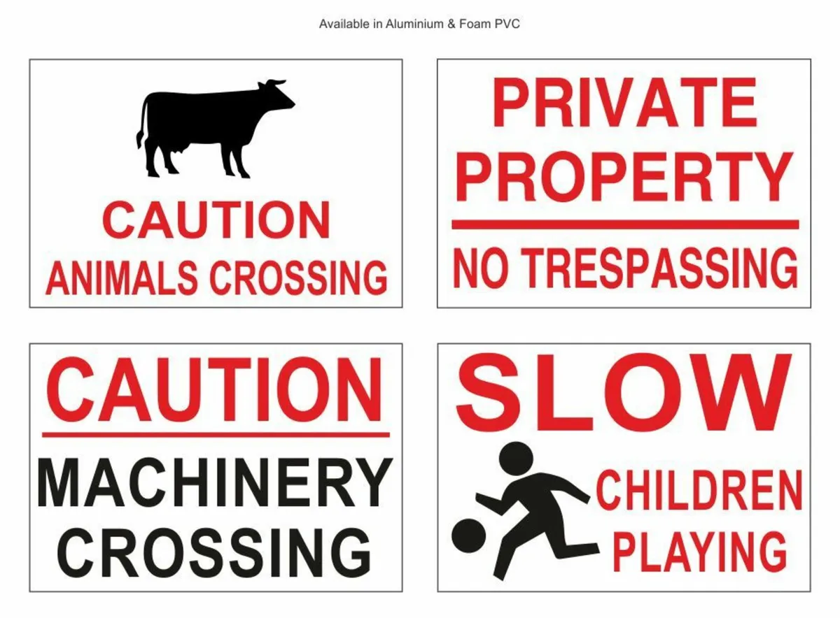 Farm Safety Signs (Bord Bia Requirements) - Image 4