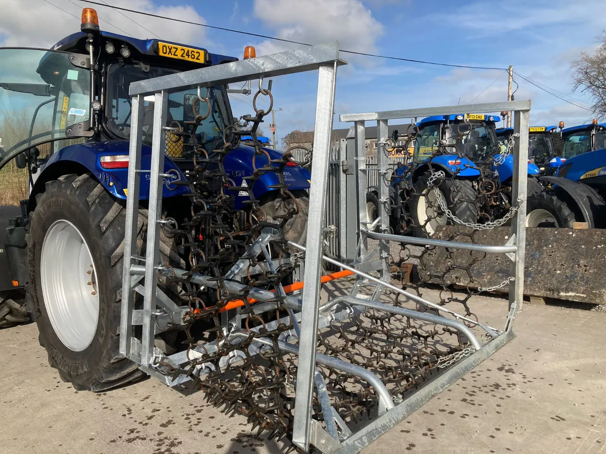 Grass Harrow 6m Hydraulic Folding - Image 3