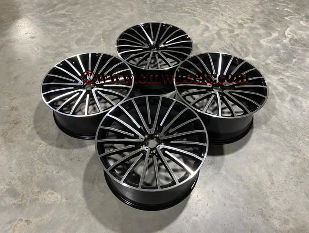 22″ Inch Mercedes GLS Alloys Jeep GLE GLC ML 5X112 - Image 2