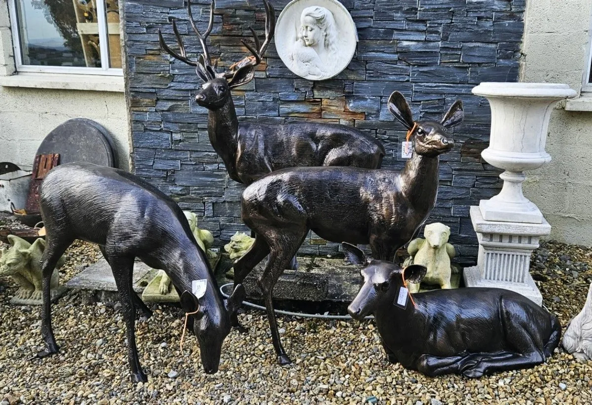 Stag Statues Lifesize - Image 3