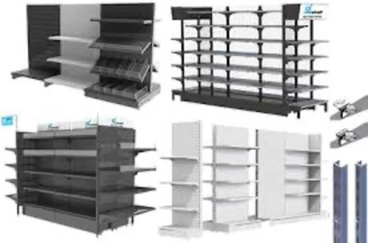 WE BUY - WE SELL SHOP SHELVING  FITTINGS - RACKING - Image 2