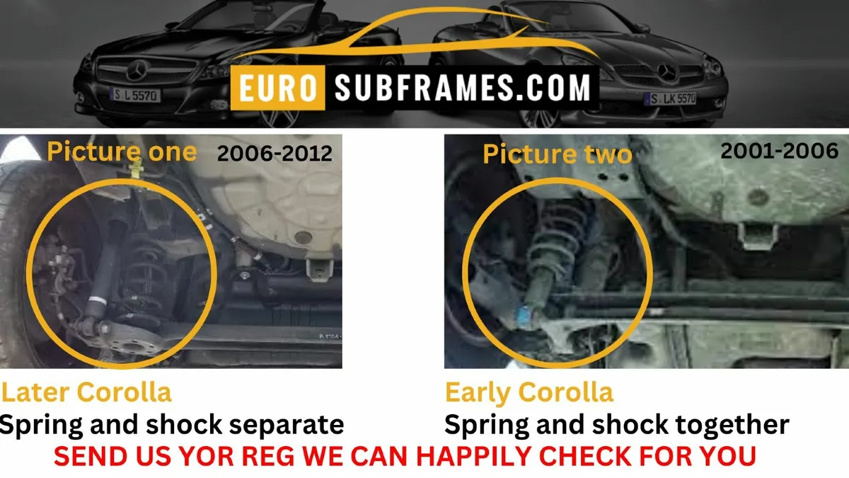 New Toyota Corolla Rear Axle 2001-2008 E120 Model - Image 4