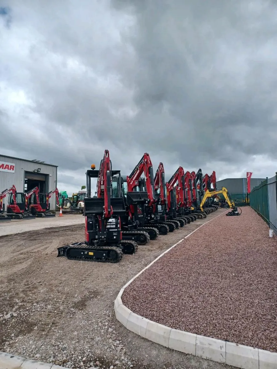New/Used Yanmar Mini Excavators!! - Image 2