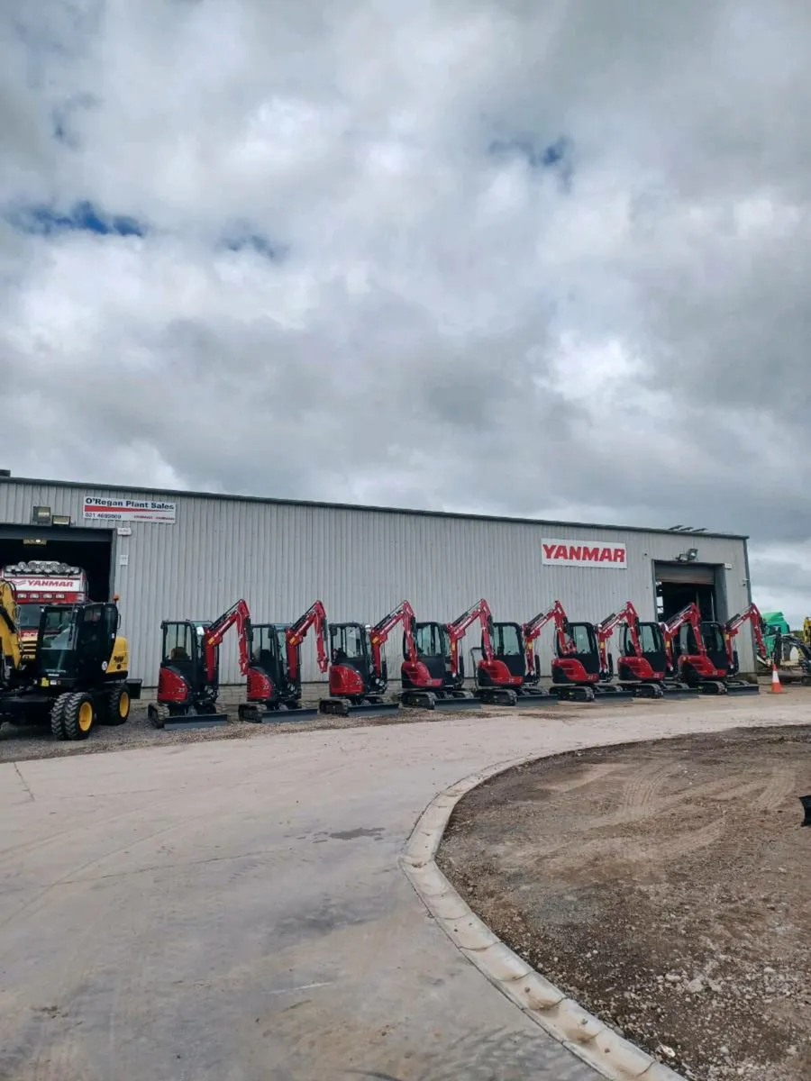 New/Used Yanmar Mini Excavators!! - Image 3