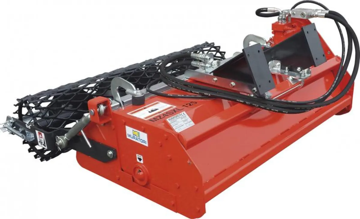 Muratori Stone Burier Loader attachment