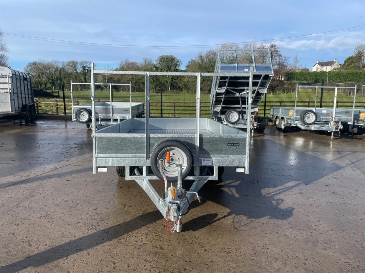 Bateson 12’ x 6’6” Flat Bed Trailer - Image 2