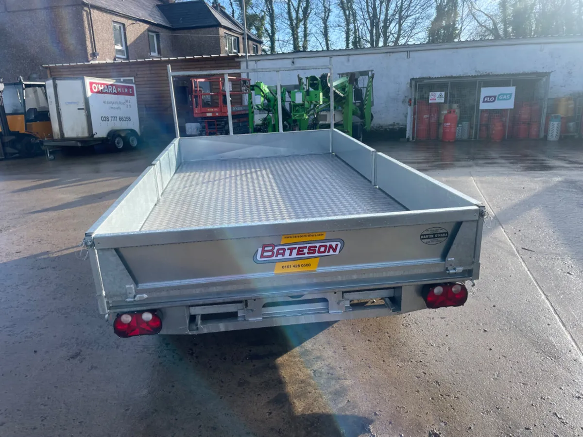 Bateson 12’ x 6’6” Flat Bed Trailer - Image 4
