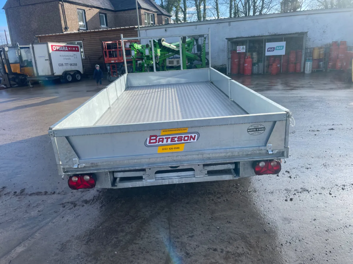 Bateson 14’ x 6’6” Flat Bed Trailer - Image 4