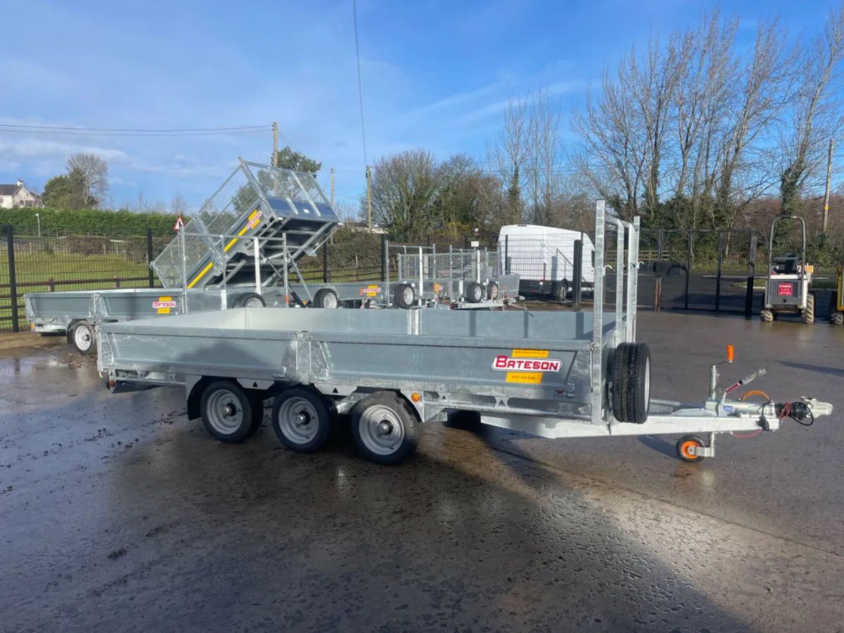 Bateson 14’ x 6’6” Flat Bed Trailer - Image 3