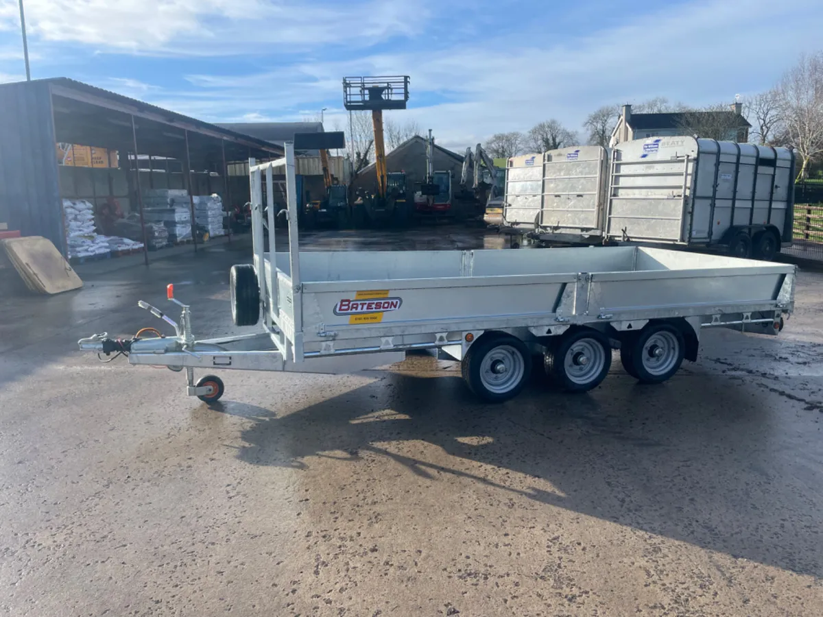 Bateson 14’ x 6’6” Flat Bed Trailer - Image 1