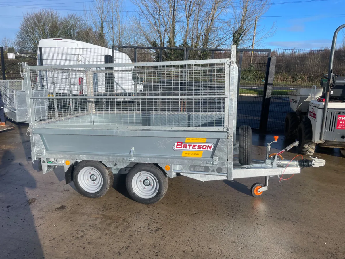 Bateson 8’ x 5’ Flat Bed Trailer - Image 1