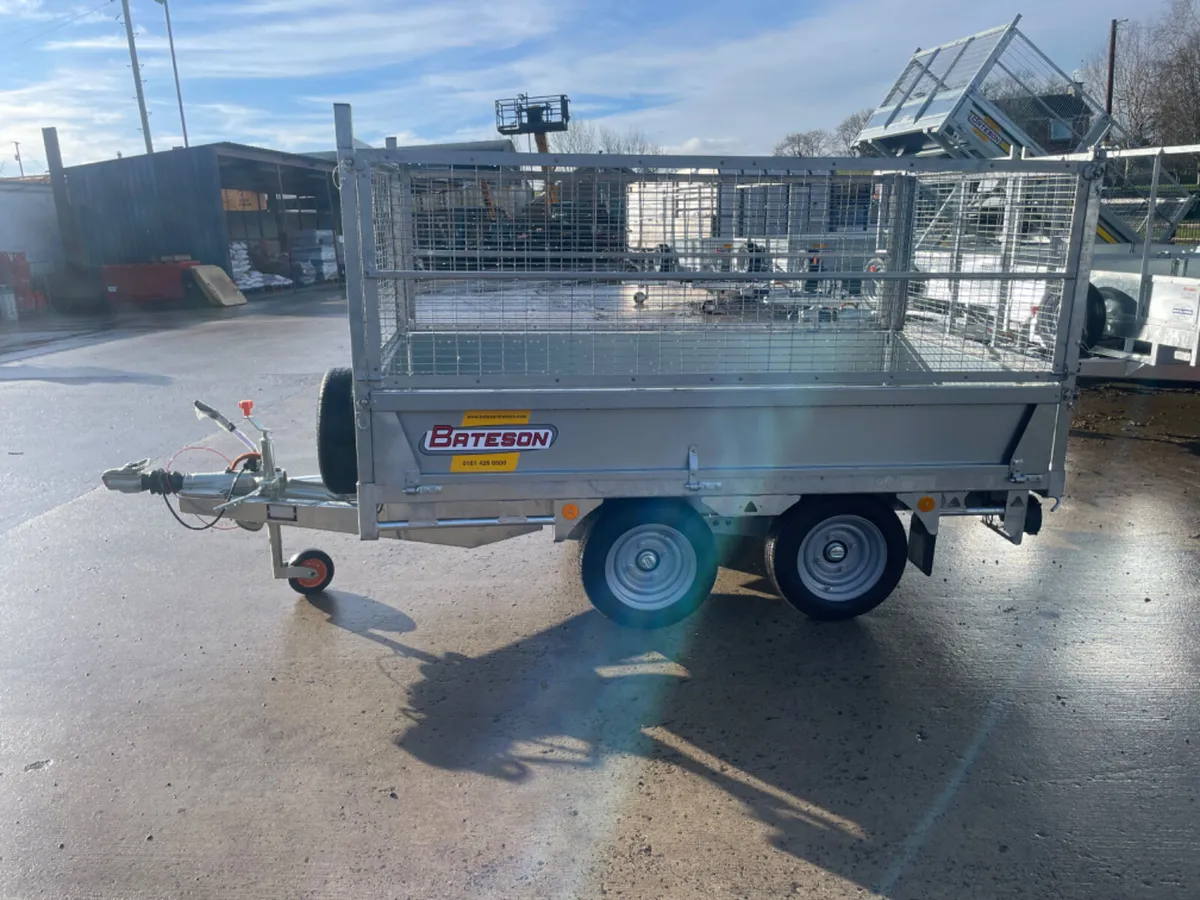 Bateson 8’ x 5’ Flat Bed Trailer - Image 3