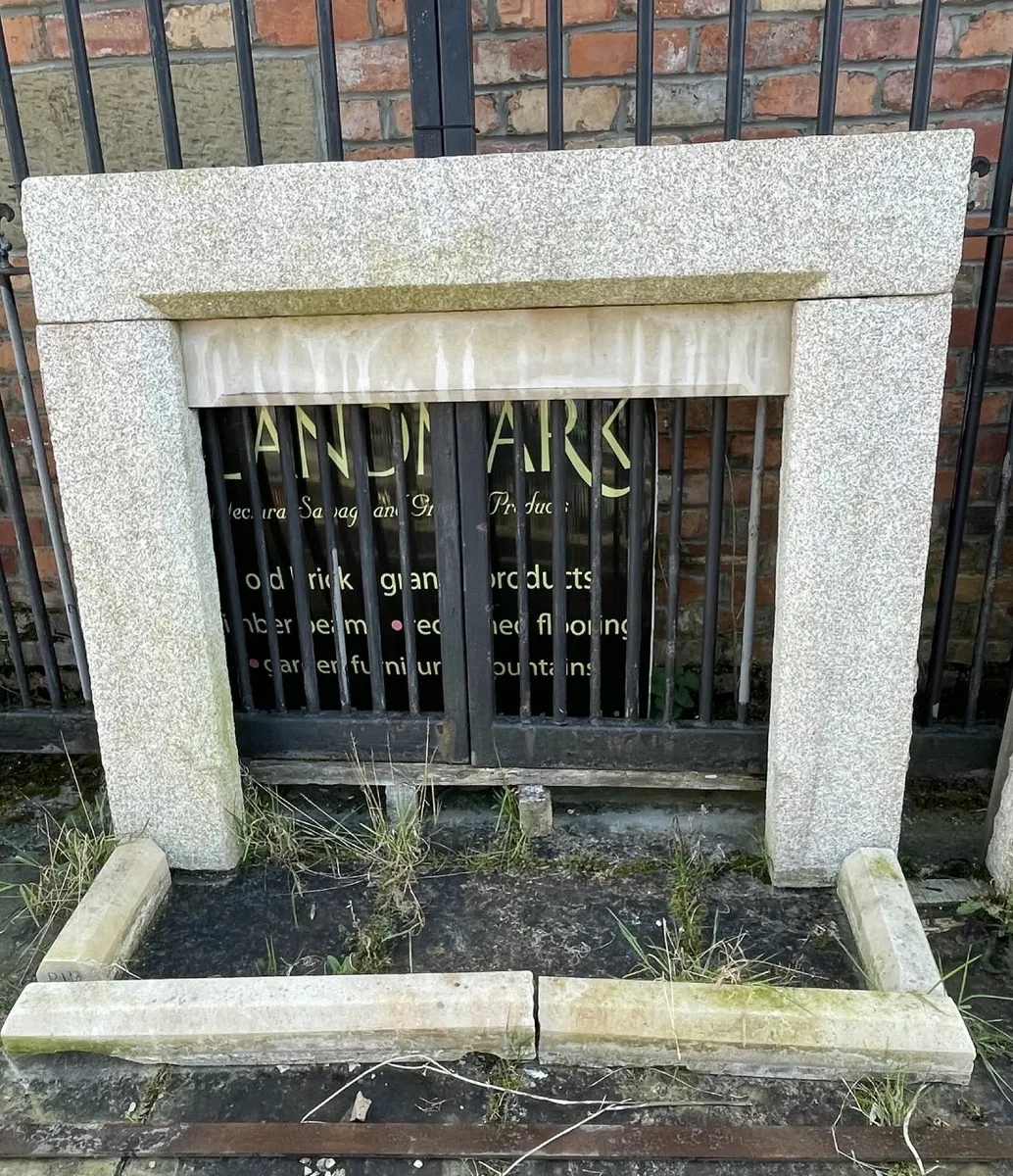 Irish Granite Fireplace - Image 1