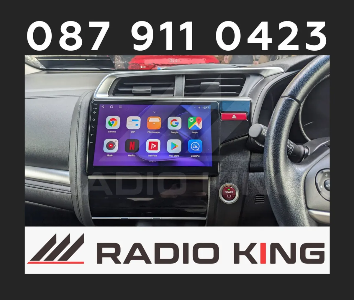 PREMIUM CARPLAY HONDA FIT ANDROID AUTO RADIO - Image 2