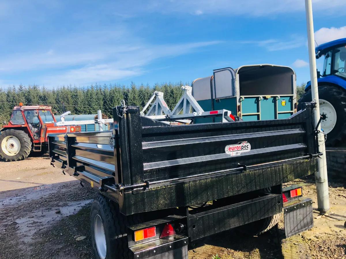 Eurospec Tipper Trailers - Full Range in stock - Image 2