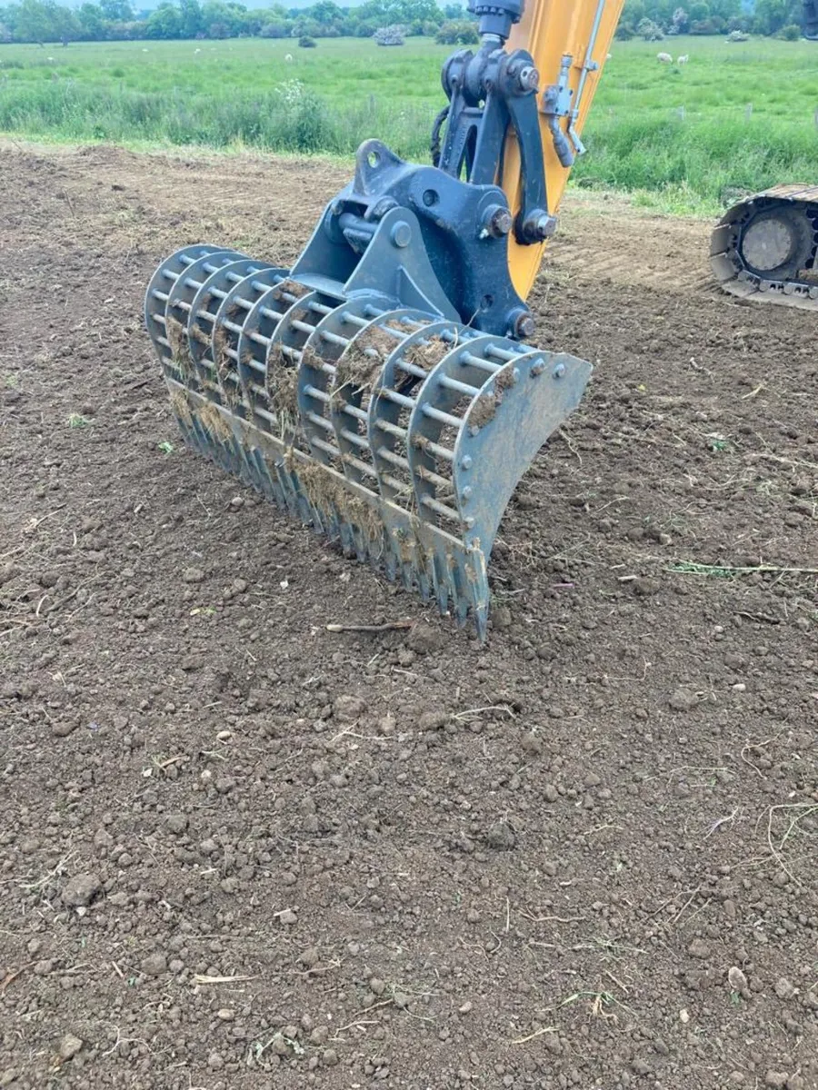 Biddy Land Rake / riddle bucket - Hardox - Image 3