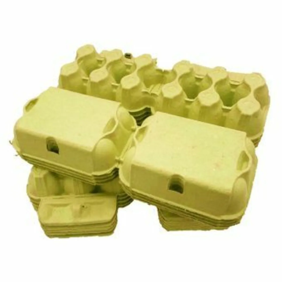 Egg Packaging -  - Green & Yellow Boxes - Image 1