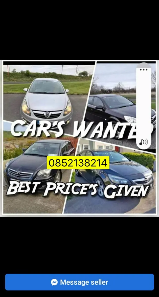 All types of Cars Vans 4x4s bought.

Top prices pa - Image 4