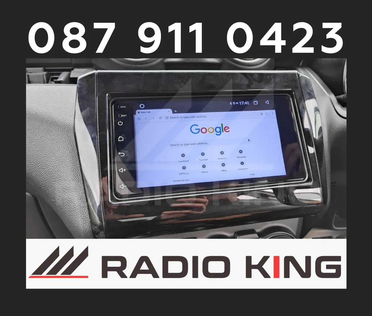 PREMIUM CARPLAY SUZUKI SWIFT ANDROID AUTO STEREO - Image 3