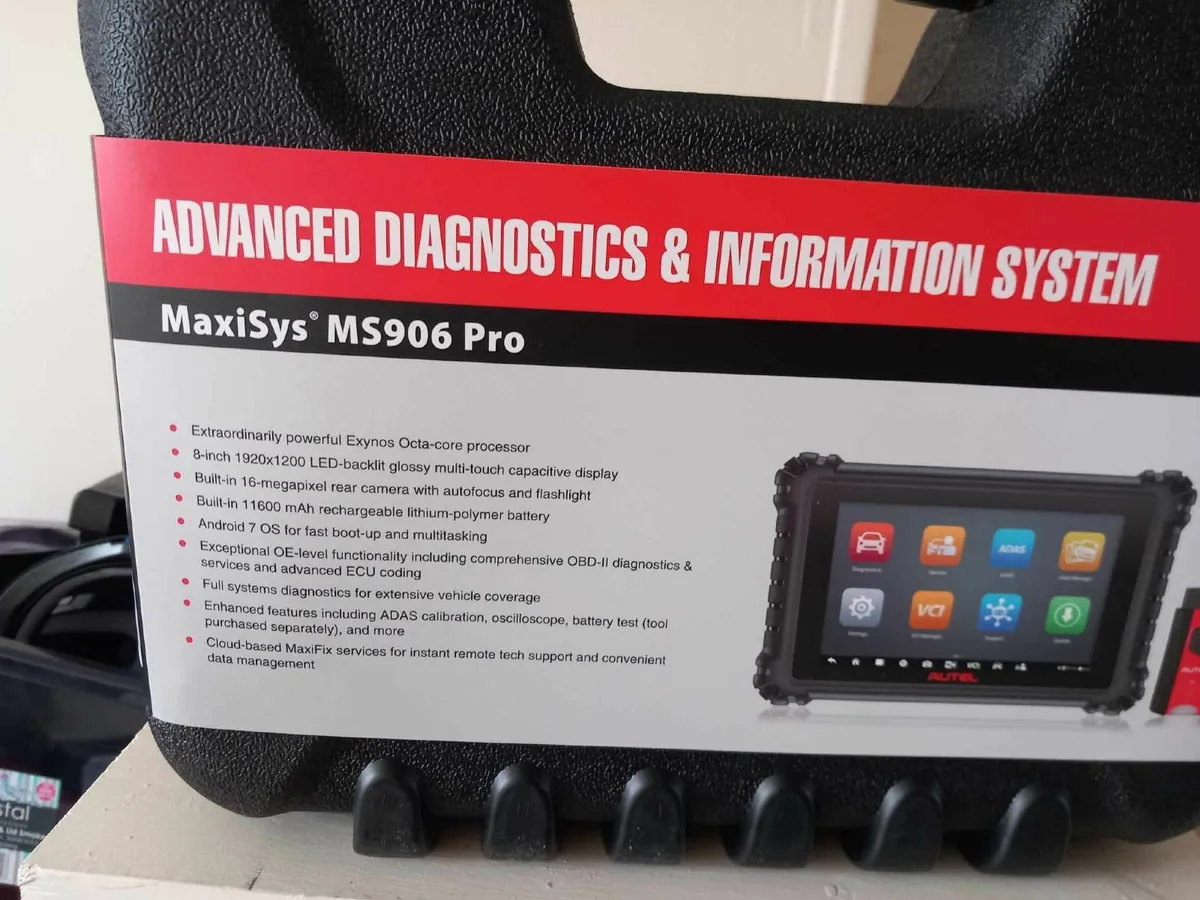 Autel Maxisys ms906pro diagnosis. - Image 1