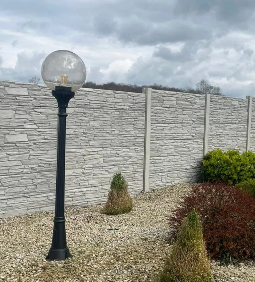 Precast Concrete & Timber Panel Fencing - Image 2