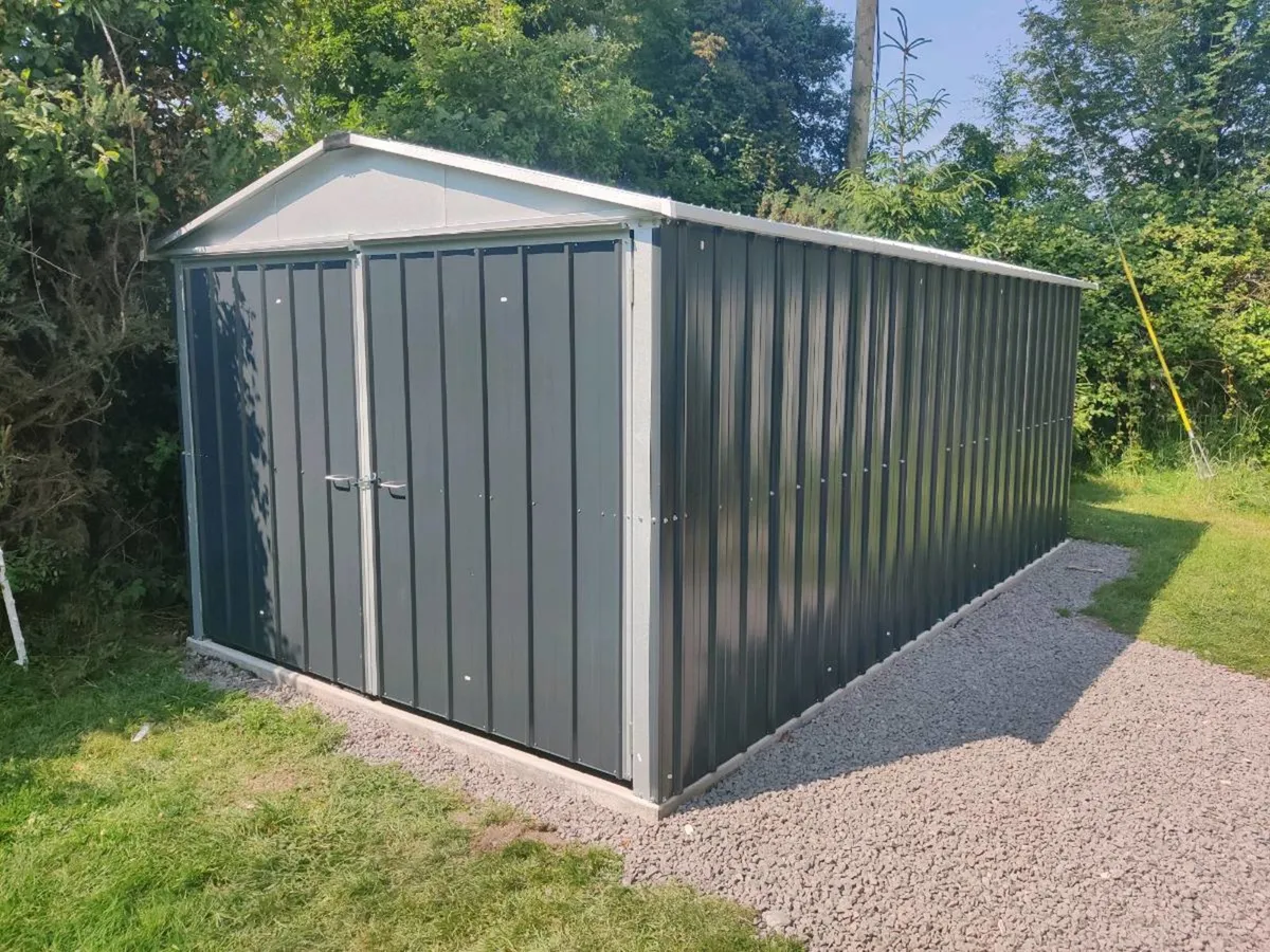 Metal garden sheds - Image 2