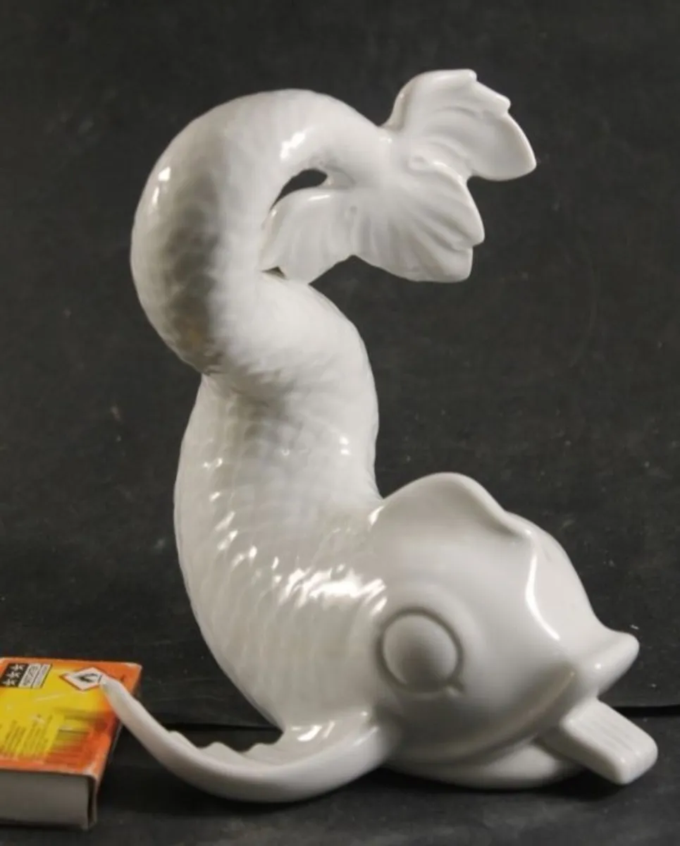Rare Herend large porcelain fish - Image 2