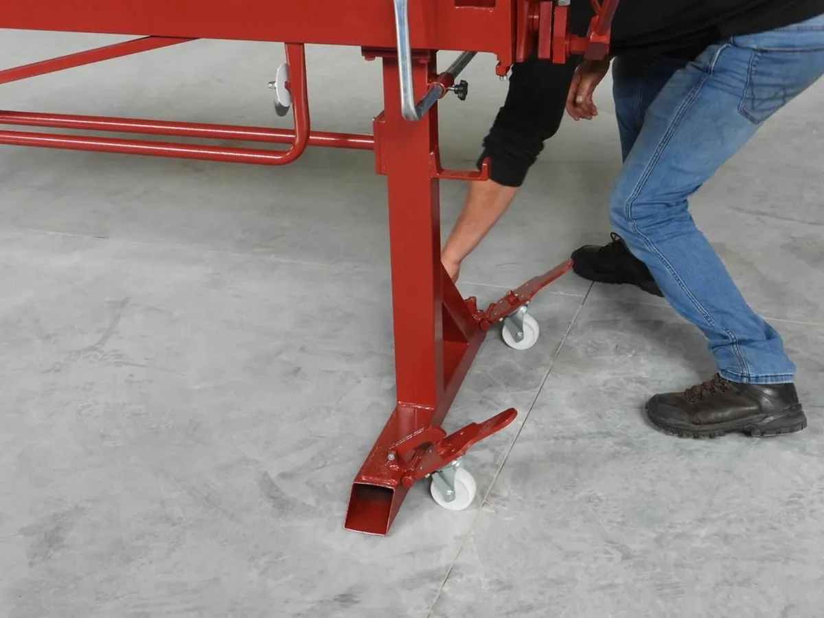 Portable sheet metal folder RED LIGHT 2m  160* - Image 4