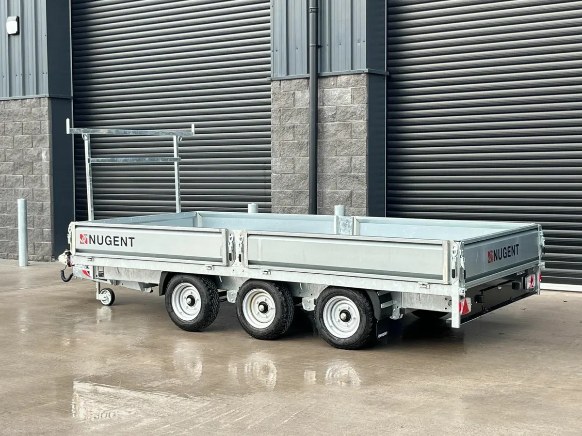 New Nugent F4320T  Flatbed Trailer - Image 2