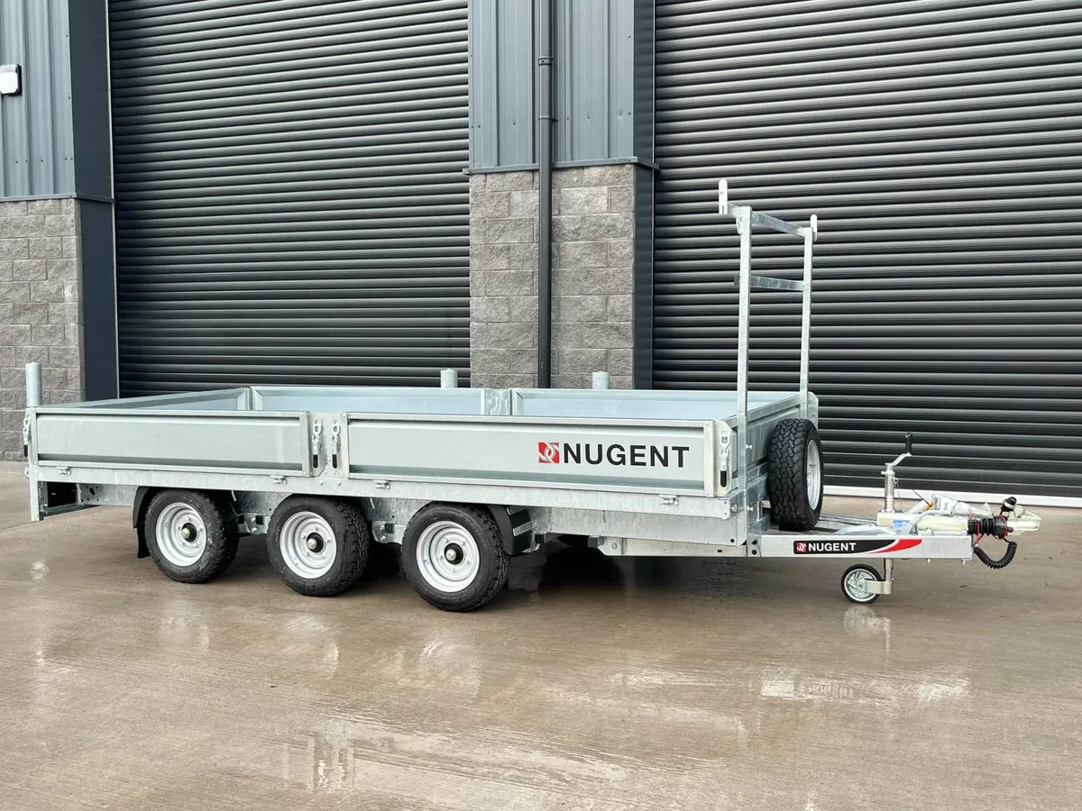 New Nugent F4320T  Flatbed Trailer - Image 4