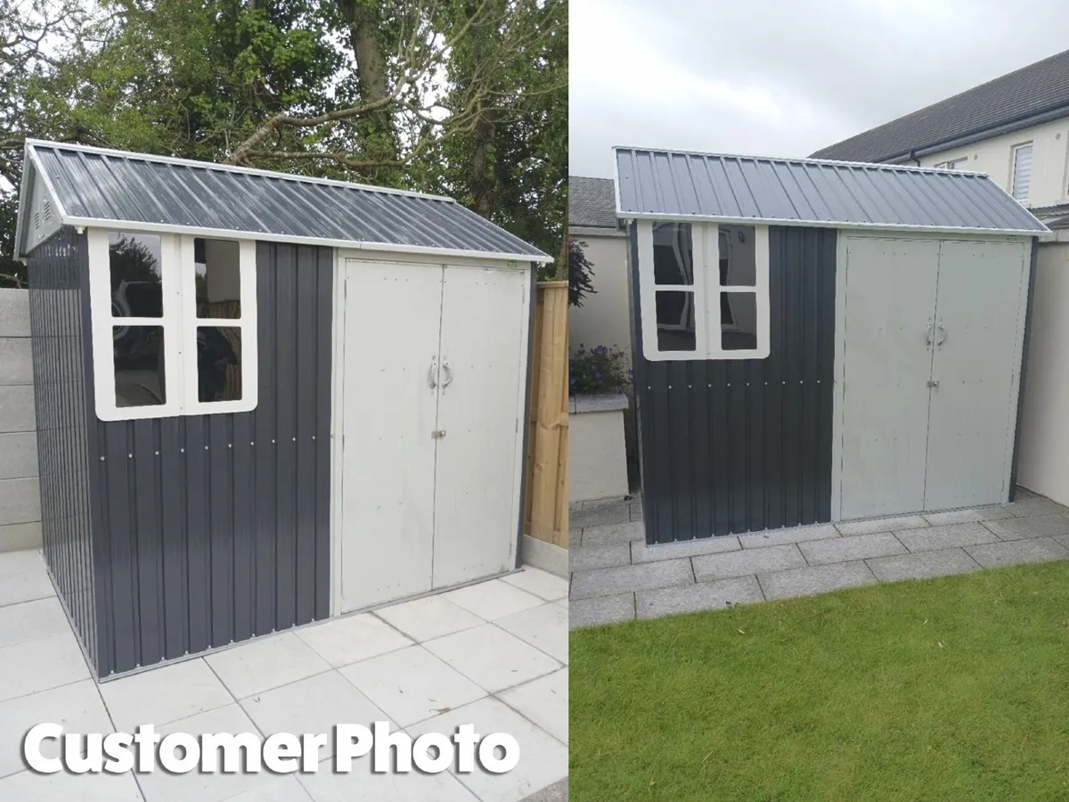 Steel Cottage Shed (8x6) - Image 4