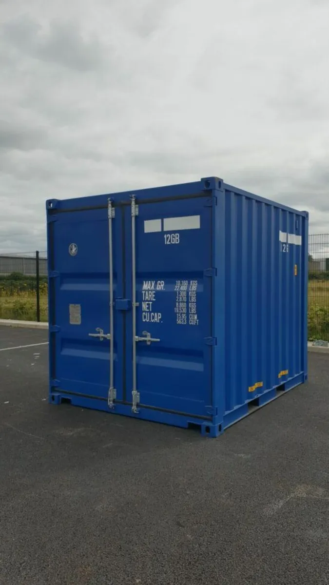 NEW 10FT X 8FT SHIPPING CONTAINER/STORE - Image 2