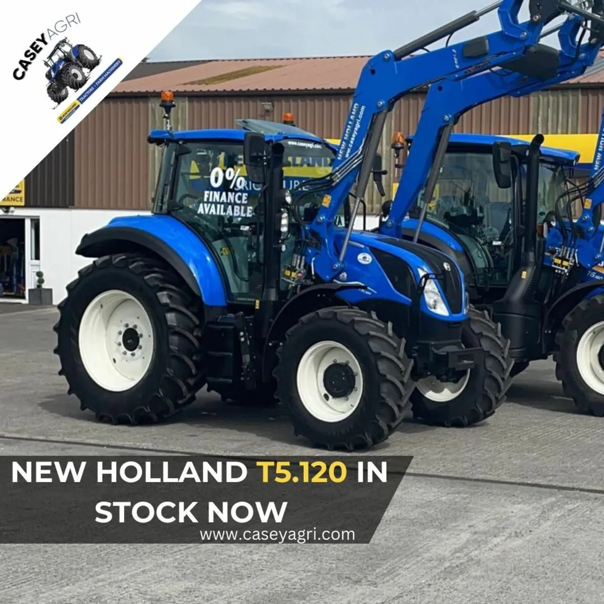 NewHolland T5.120 ElectroCommand - Image 1
