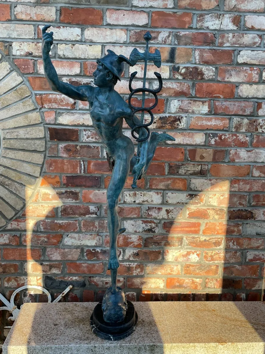 Bronze Archer Garden statue - Image 3