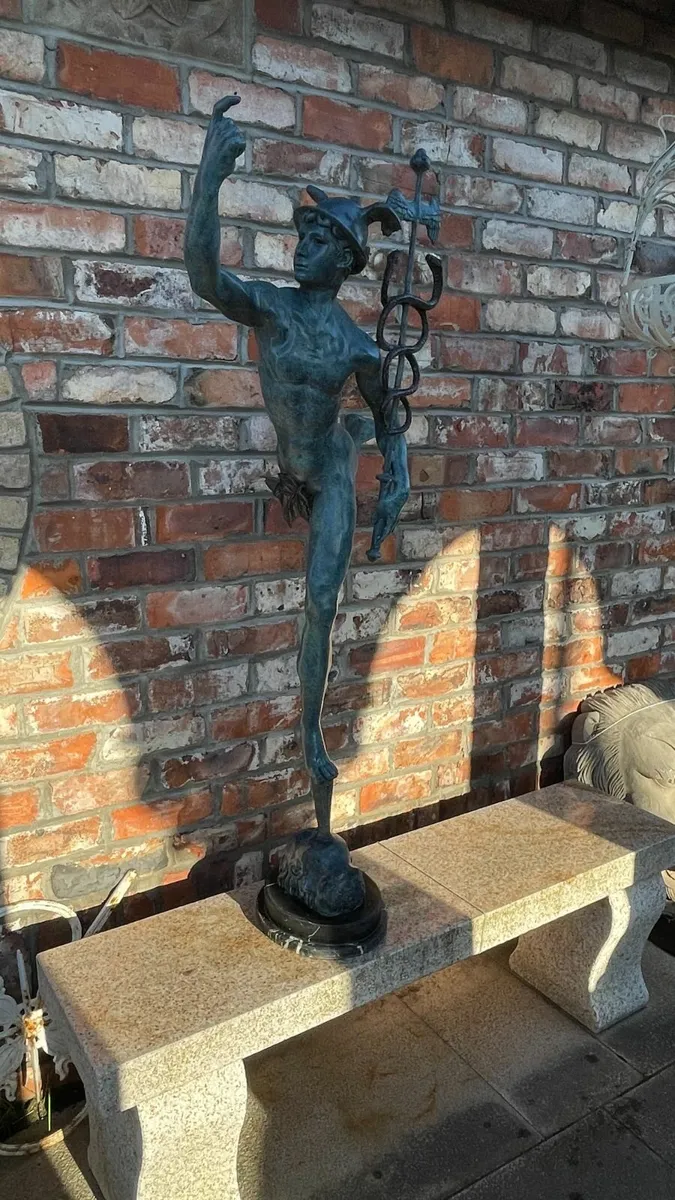 Bronze Archer Garden statue - Image 2