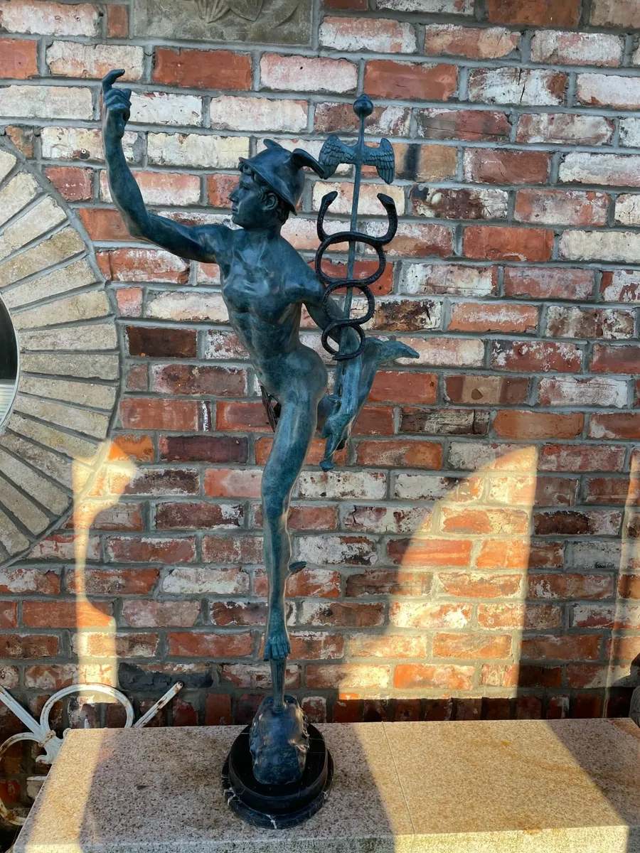 Bronze Archer Garden statue - Image 4