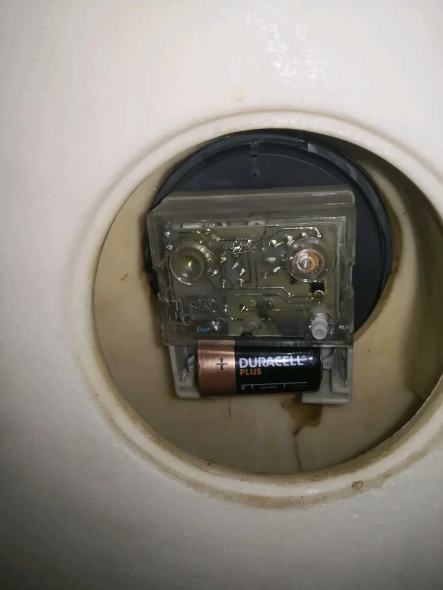 Large and heavy mantel clock - Image 3