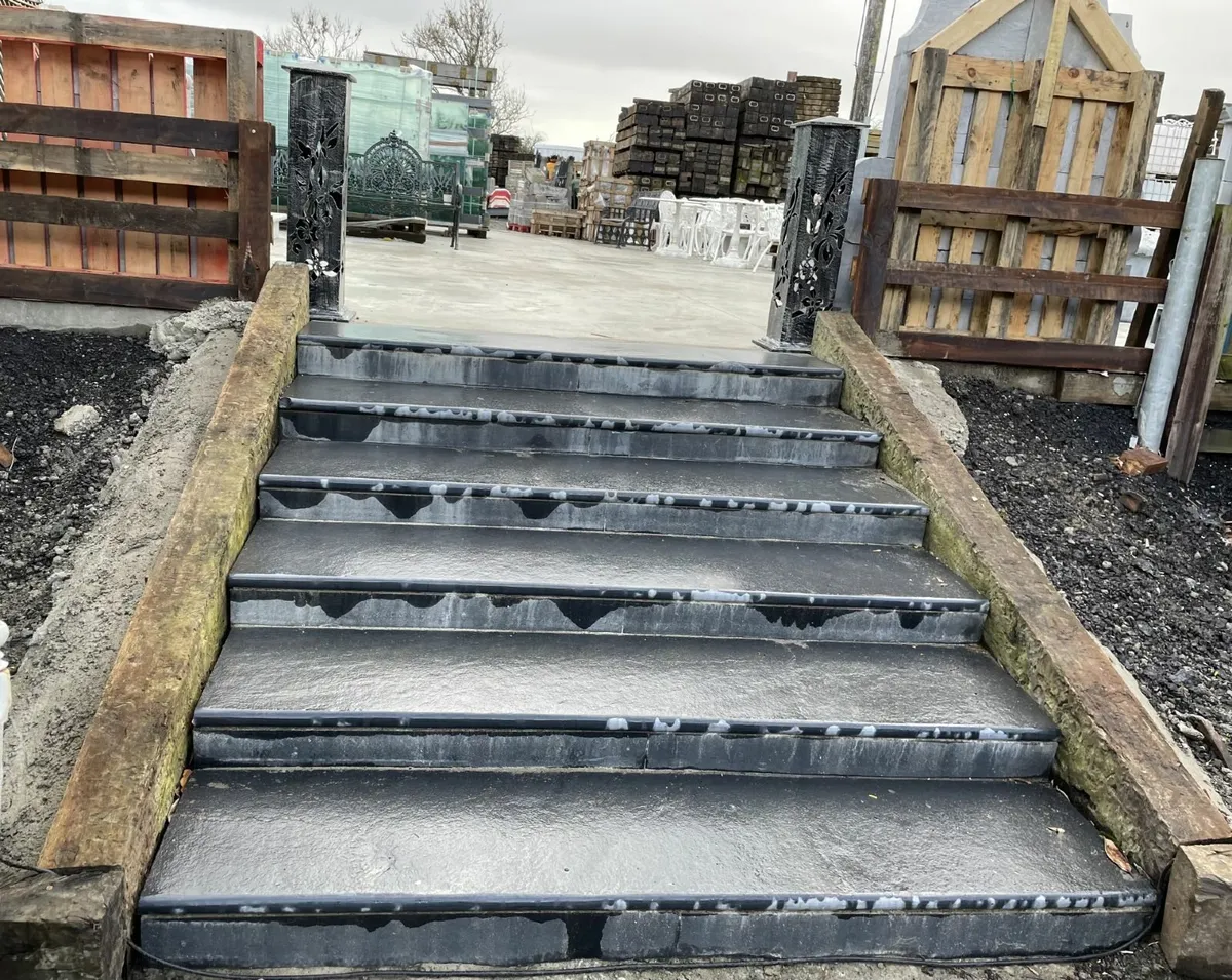 Black Limestone Steps - Image 4