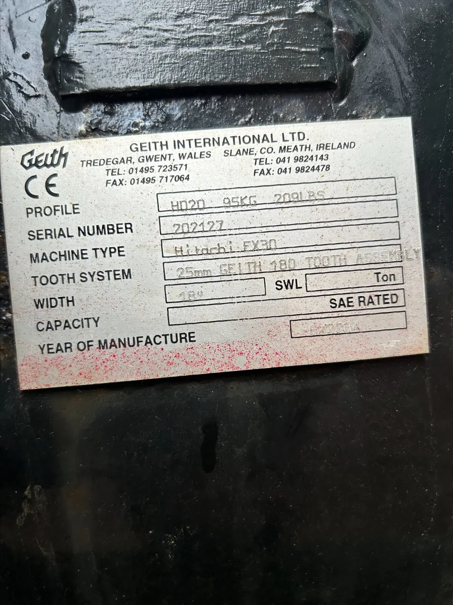 Geith bucket for sale - Image 3