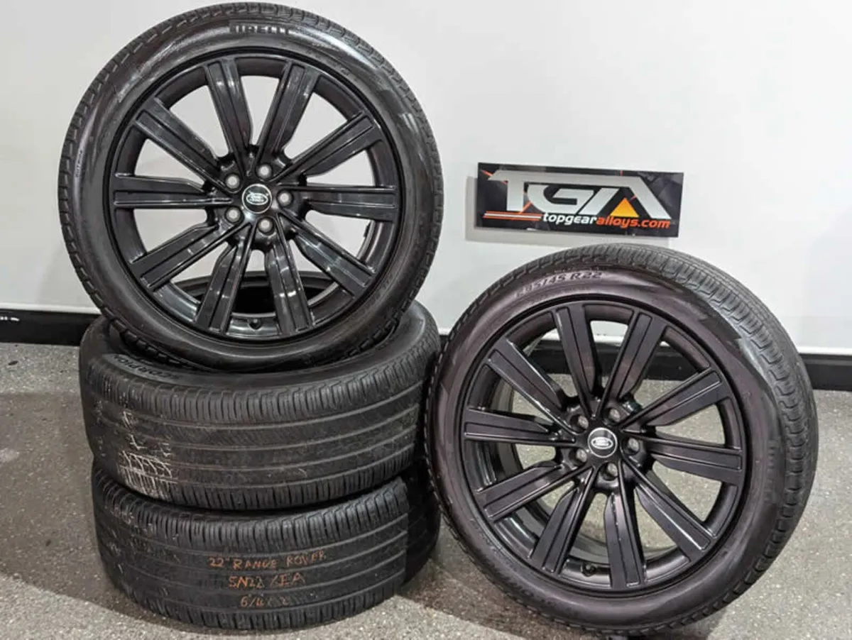 22" Genuine RANGE ROVER L460 Style 1073 Alloys - Image 1