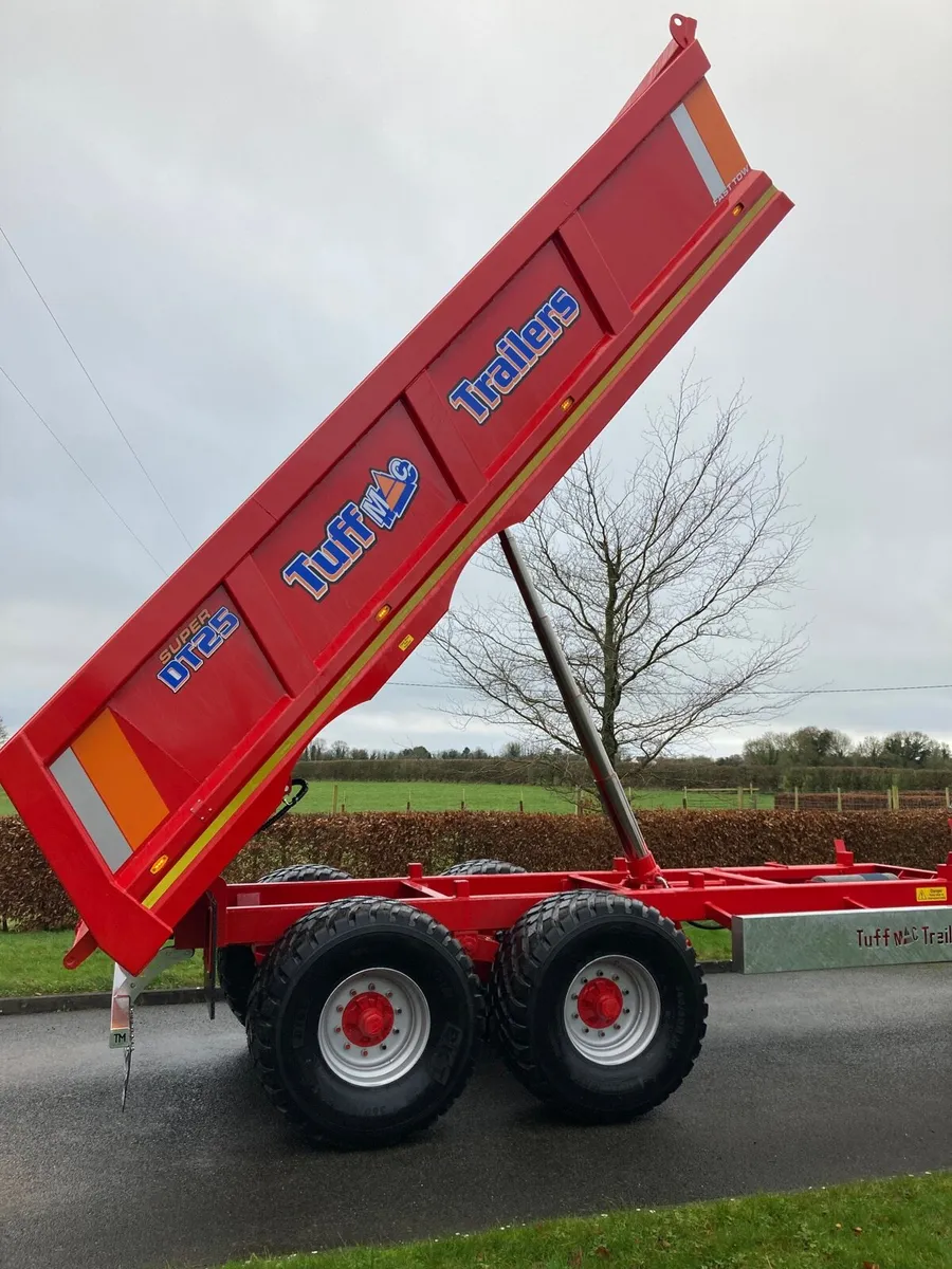 New Tuffmac 25 t dump trailer & digger-buckets - Image 2